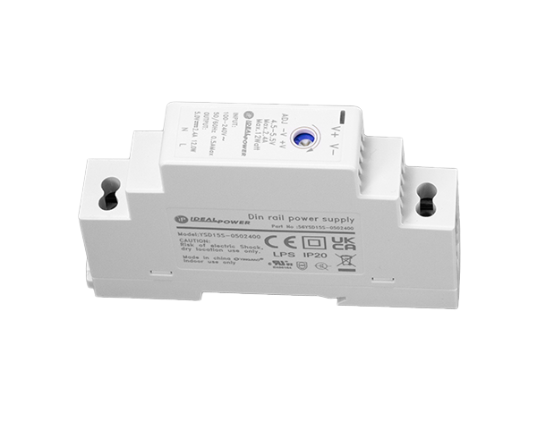 Enclosed DIN Rail Mount AC/DC Power Supply Converter